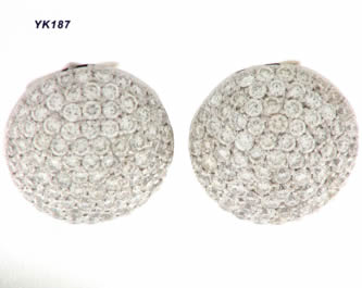 Pendientes con brillantes — modelo PE-032
