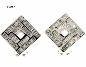 Pendientes con brillantes — modelo PE-026